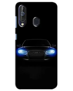 Чехол для Samsung Galaxy A60 2019 (A605F) с картинкой «Audi в неоне»