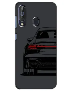 Чехол для Samsung Galaxy A60 2019 (A605F) с картинкой «Задняя часть Audi — арт»