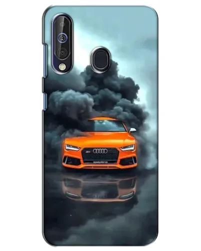 Чехол для Samsung Galaxy A60 2019 (A605F) с картинкой «Audi в облаках дыма» Чехол для Samsung Galaxy A60 2019 (A605F) с картинкой «Audi в облаках дыма»