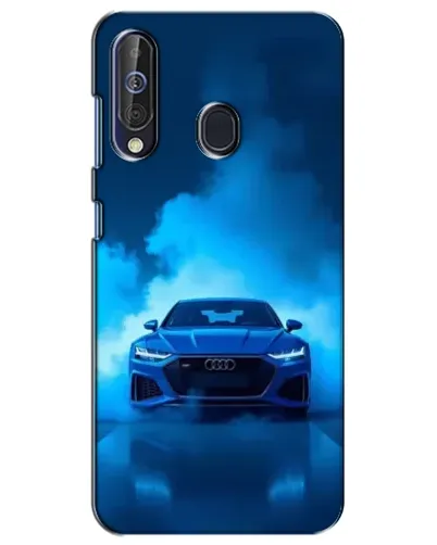 Чехол для Samsung Galaxy A60 2019 (A605F) с картинкой «Audi — голубая энергия» Чехол для Samsung Galaxy A60 2019 (A605F) с картинкой «Audi — голубая энергия»