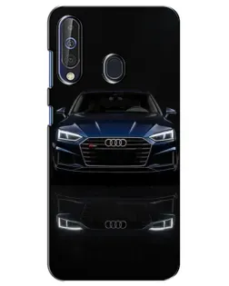 Чехол для Samsung Galaxy A60 2019 (A605F) с картинкой «Audi — ночное отражение»