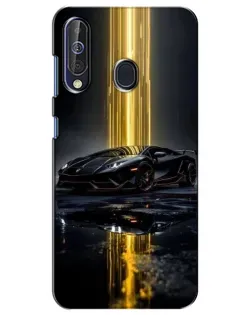 Чехол для Samsung Galaxy A60 2019 (A605F) с картинкой «Ночной Lamborghini драйв» Чехол для Samsung Galaxy A60 2019 (A605F) с картинкой «Ночной Lamborghini драйв»