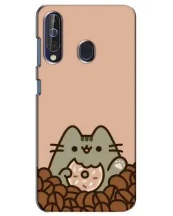 Чохол для Samsung Galaxy A60 2019 (A605F) з картинкою «Кавовий Пушин» Чохол для Samsung Galaxy A60 2019 (A605F) з картинкою «Кавовий Пушин»