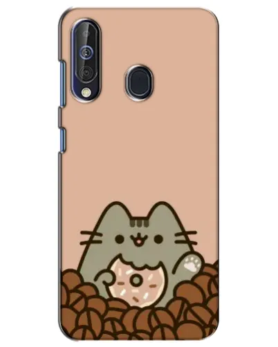 Чехол для Samsung Galaxy A60 2019 (A605F) с картинкой «Кофейный Пушин»