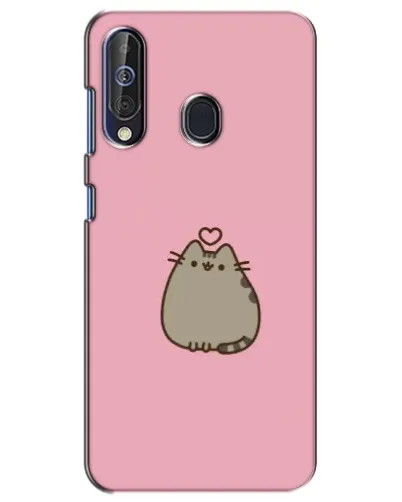 Чехол для Samsung Galaxy A60 2019 (A605F) с картинкой «Pusheen сердце»