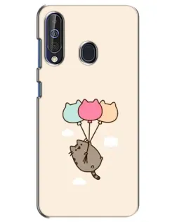 Чохол для Samsung Galaxy A60 2019 (A605F) з картинкою «Пушин на кульках» Чохол для Samsung Galaxy A60 2019 (A605F) з картинкою «Пушин на кульках»
