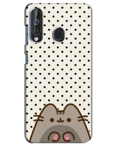Чехол для Samsung Galaxy A60 2019 (A605F) с картинкой «Пушин в горошек»