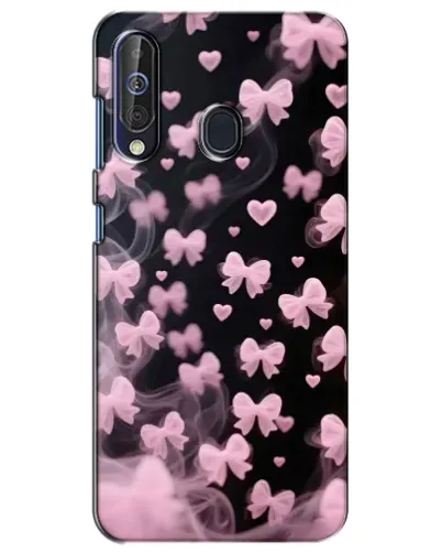 Чехол для Samsung Galaxy A60 2019 (A605F) с картинкой «Неоновое кружево»