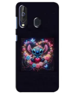 Чохол для Samsung Galaxy A60 2019 (A605F) з картинкою «Stitch у квітах» Чохол для Samsung Galaxy A60 2019 (A605F) з картинкою «Stitch у квітах»