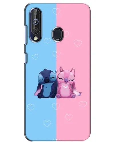 Чехол для Samsung Galaxy A60 2019 (A605F) с картинкой «Stitch и Angel Love» Чехол для Samsung Galaxy A60 2019 (A605F) с картинкой «Stitch и Angel Love»