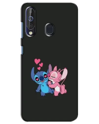Чехол для Samsung Galaxy A60 2019 (A605F) с картинкой «Анжел целует Стича» Чехол для Samsung Galaxy A60 2019 (A605F) с картинкой «Анжел целует Стича»