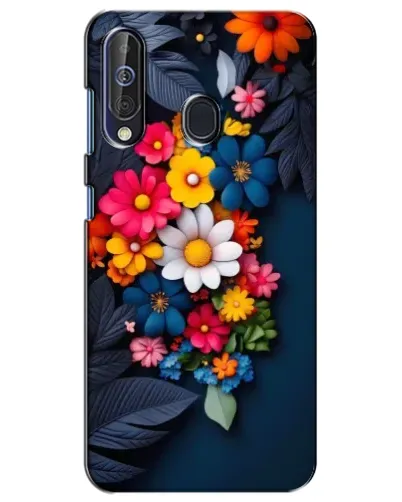 Чехол для Samsung Galaxy A60 2019 (A605F) с картинкой «Цветочная феерия»