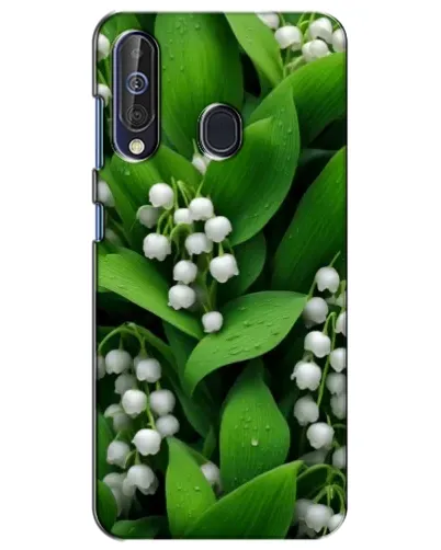 Чехол для Samsung Galaxy A60 2019 (A605F) с картинкой «Ландыши в зелени»