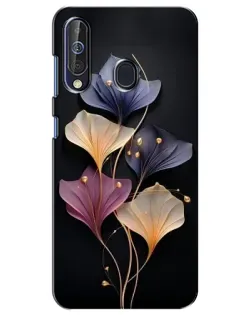 Чехол для Samsung Galaxy A60 2019 (A605F) с картинкой «Лиловые цветы грации»