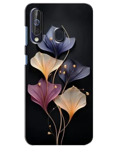 Чехол для Samsung Galaxy A60 2019 (A605F) с картинкой «Лиловые цветы грации»