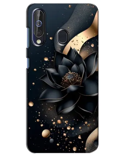 Чехол для Samsung Galaxy A60 2019 (A605F) с картинкой «Черный лотос»