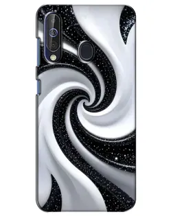 Чохол для Samsung Galaxy A60 2019 (A605F) з картинкою «Чорно-біла спіраль» Чохол для Samsung Galaxy A60 2019 (A605F) з картинкою «Чорно-біла спіраль»