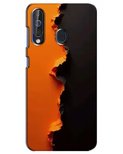 Чехол для Samsung Galaxy A60 2019 (A605F) с картинкой «Оранжевый разлом» Чехол для Samsung Galaxy A60 2019 (A605F) с картинкой «Оранжевый разлом»