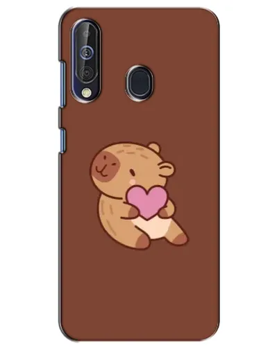 Чехол для Samsung Galaxy A60 2019 (A605F) с картинкой «Капибара с сердцем» Чехол для Samsung Galaxy A60 2019 (A605F) с картинкой «Капибара с сердцем»