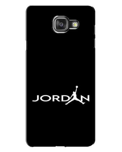 Чехол для Samsung Galaxy A7 2016 (A7100, A710F) с картинкой «Jordan White Logo»
