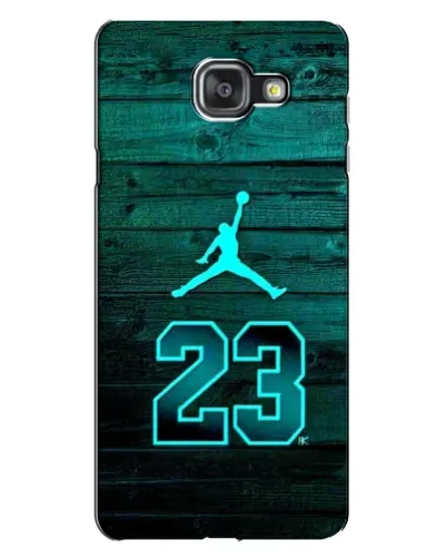 Чехол для Samsung Galaxy A7 2016 (A7100, A710F) с картинкой «Jordan Cyan 23»