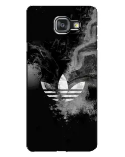 Чехол для Samsung Galaxy A7 2016 (A7100, A710F) с картинкой «Абстрактный дым Adidas» Чехол для Samsung Galaxy A7 2016 (A7100, A710F) с картинкой «Абстрактный дым Adidas»