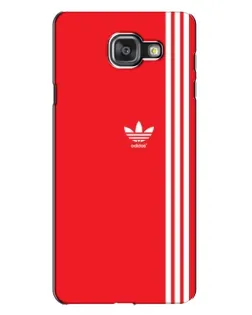 Чехол для Samsung Galaxy A7 2016 (A7100, A710F) с картинкой «Красный минимализм Adidas» Чехол для Samsung Galaxy A7 2016 (A7100, A710F) с картинкой «Красный минимализм Adidas»