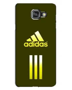 Чехол для Samsung Galaxy A7 2016 (A7100, A710F) с картинкой «Оливковый градиент Adidas»