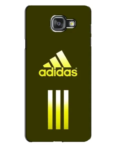Чехол для Samsung Galaxy A7 2016 (A7100, A710F) с картинкой «Оливковый градиент Adidas»