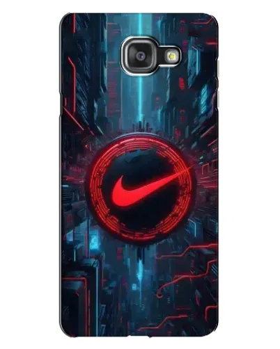 Чехол для Samsung Galaxy A7 2016 (A7100, A710F) с картинкой «Техногенный стиль Nike» Чехол для Samsung Galaxy A7 2016 (A7100, A710F) с картинкой «Техногенный стиль Nike»