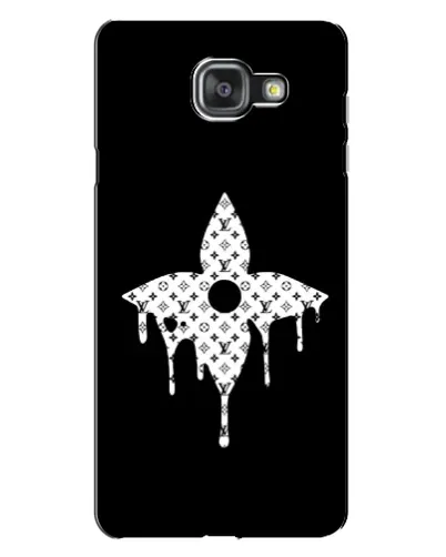 Чехол для Samsung Galaxy A7 2016 (A7100, A710F) с картинкой «Цветочная монограмма» Чехол для Samsung Galaxy A7 2016 (A7100, A710F) с картинкой «Цветочная монограмма»
