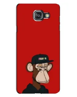 Чехол для Samsung Galaxy A7 2016 (A7100, A710F) с картинкой «Bored Ape — красный фон» Чехол для Samsung Galaxy A7 2016 (A7100, A710F) с картинкой «Bored Ape — красный фон»