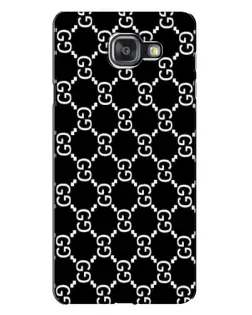 Чехол для Samsung Galaxy A7 2016 (A7100, A710F) с картинкой «Gucci — сетчатый паттерн»