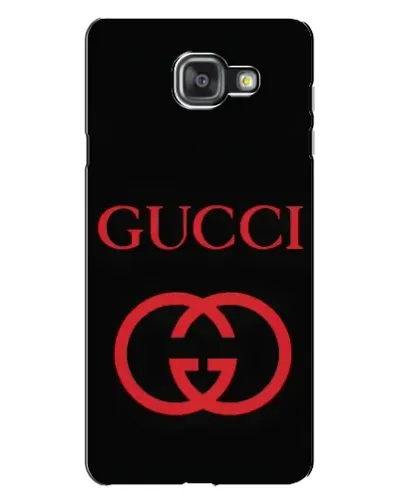 Чехол для Samsung Galaxy A7 2016 (A7100, A710F) с картинкой «Gucci — красный логотип»
