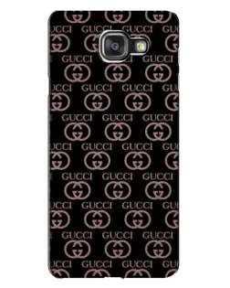 Чехол для Samsung Galaxy A7 2016 (A7100, A710F) с картинкой «Классическая монограмма Gucci»