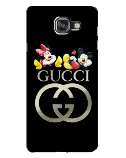 Чехол для Samsung Galaxy A7 2016 (A7100, A710F) с картинкой «Gucci — герои Disney»