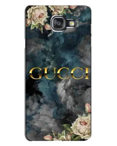 Чехол для Samsung Galaxy A7 2016 (A7100, A710F) с картинкой «Абстрактные цветы Gucci»