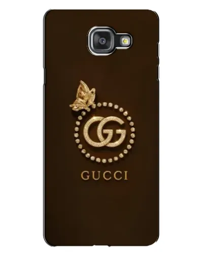 Чехол для Samsung Galaxy A7 2016 (A7100, A710F) с картинкой «Gucci — золотая бабочка»
