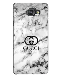 Чехол для Samsung Galaxy A7 2016 (A7100, A710F) с картинкой «Gucci — мраморный шик»
