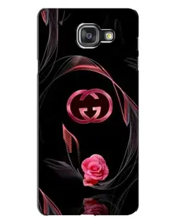 Чехол для Samsung Galaxy A7 2016 (A7100, A710F) с картинкой «Gucci — неоновая роза»