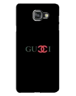 Чехол для Samsung Galaxy A7 2016 (A7100, A710F) с картинкой «Gucci — красный градиент»