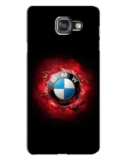 Чехол для Samsung Galaxy A7 2016 (A7100, A710F) с картинкой «Логотип BMW — вспышка»
