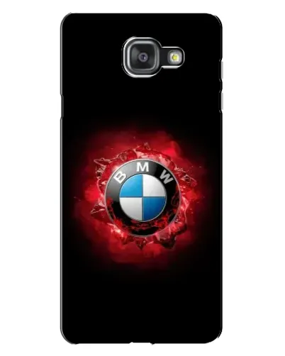 Чехол для Samsung Galaxy A7 2016 (A7100, A710F) с картинкой «Логотип BMW — вспышка»