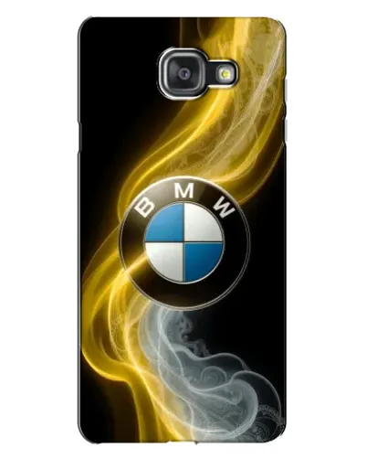 Чехол для Samsung Galaxy A7 2016 (A7100, A710F) с картинкой «Золотистый дым BMW»