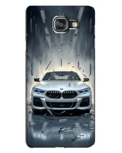 Чехол для Samsung Galaxy A7 2016 (A7100, A710F) с картинкой «BMW в свете фар»