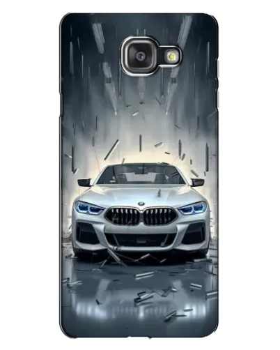 Чехол для Samsung Galaxy A7 2016 (A7100, A710F) с картинкой «BMW в свете фар»