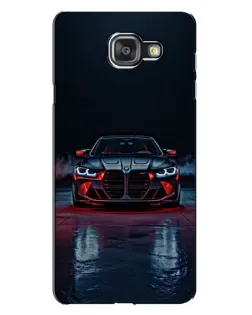 Чехол для Samsung Galaxy A7 2016 (A7100, A710F) с картинкой «BMW на мокрой дороге»