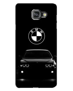 Чехол для Samsung Galaxy A7 2016 (A7100, A710F) с картинкой «BMW — взгляд из темноты»