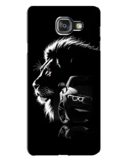 Чехол для Samsung Galaxy A7 2016 (A7100, A710F) с картинкой «BMW и лев»