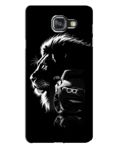 Чехол для Samsung Galaxy A7 2016 (A7100, A710F) с картинкой «BMW и лев»